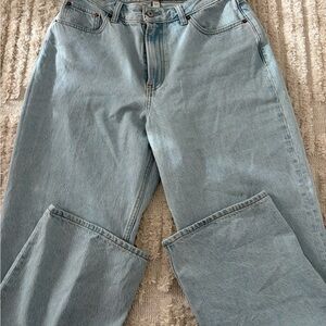 Abercrombie & Fitch Light Blue Straight Leg Jeans